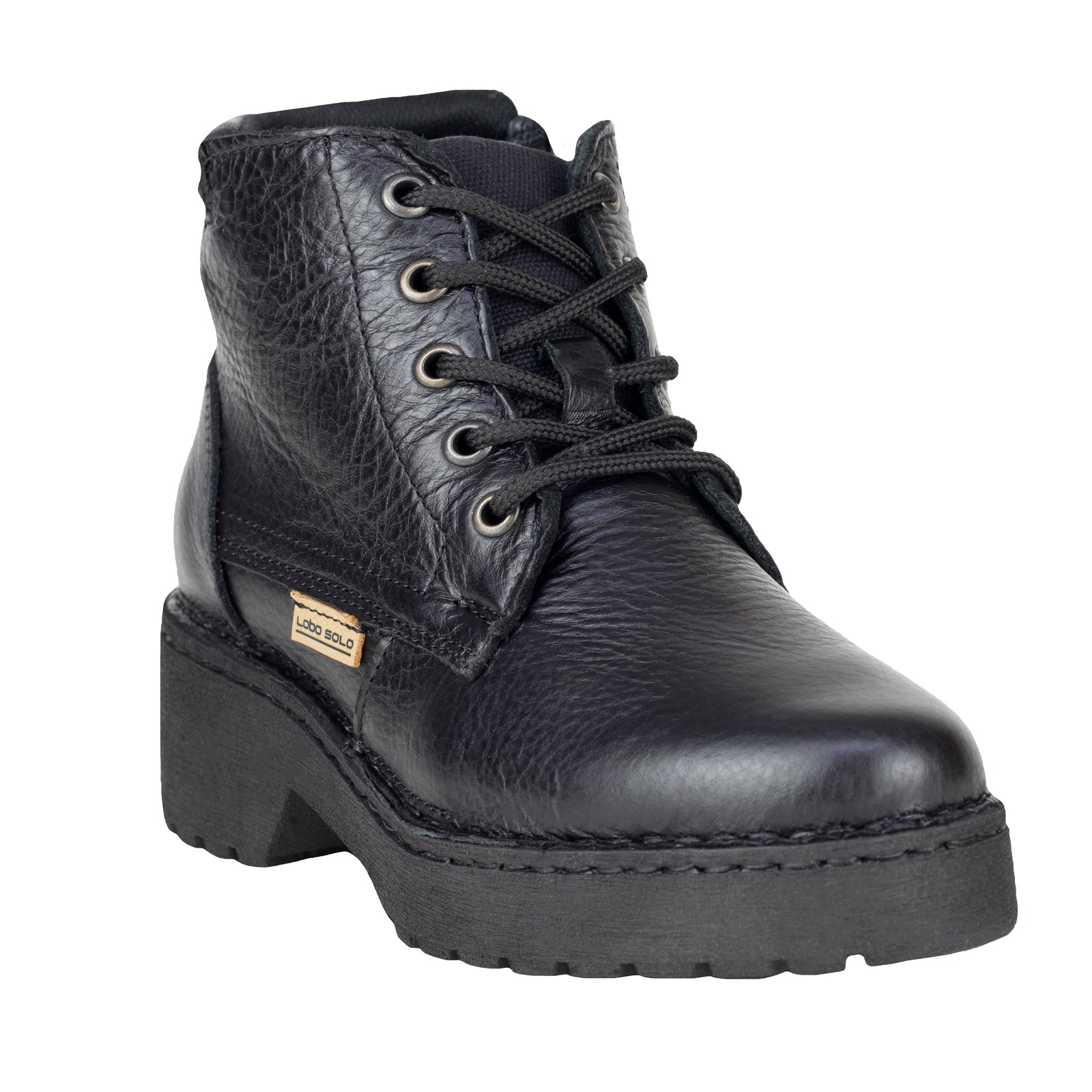 Bota Outdoor Casual Para Dama Lobo Solo 5037 Negro