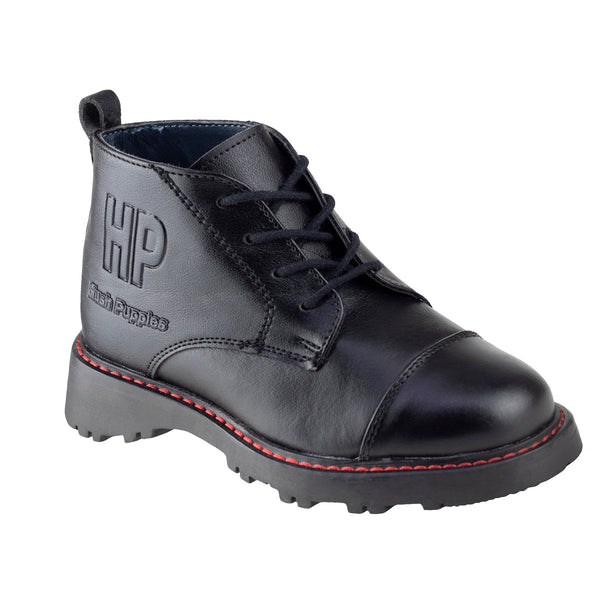 Botín Escolar Niño Hush Puppies 1456 Negro