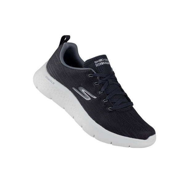 Tenis Skechers GoWalk Flex Quota Caballero 216481x Negro Gris