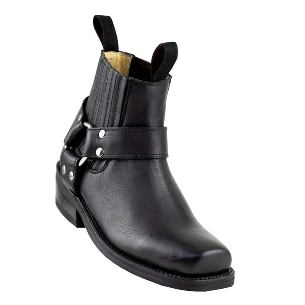 Botín Biker Caballero Siete Leguas 3600-L Negro