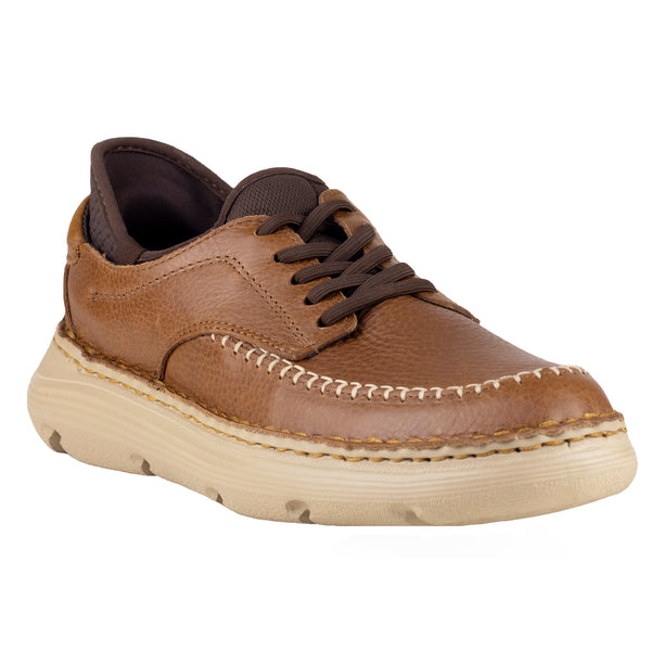 Zapato Casual Caballero Lobo Solo Alan 8061 Tumbled Camel