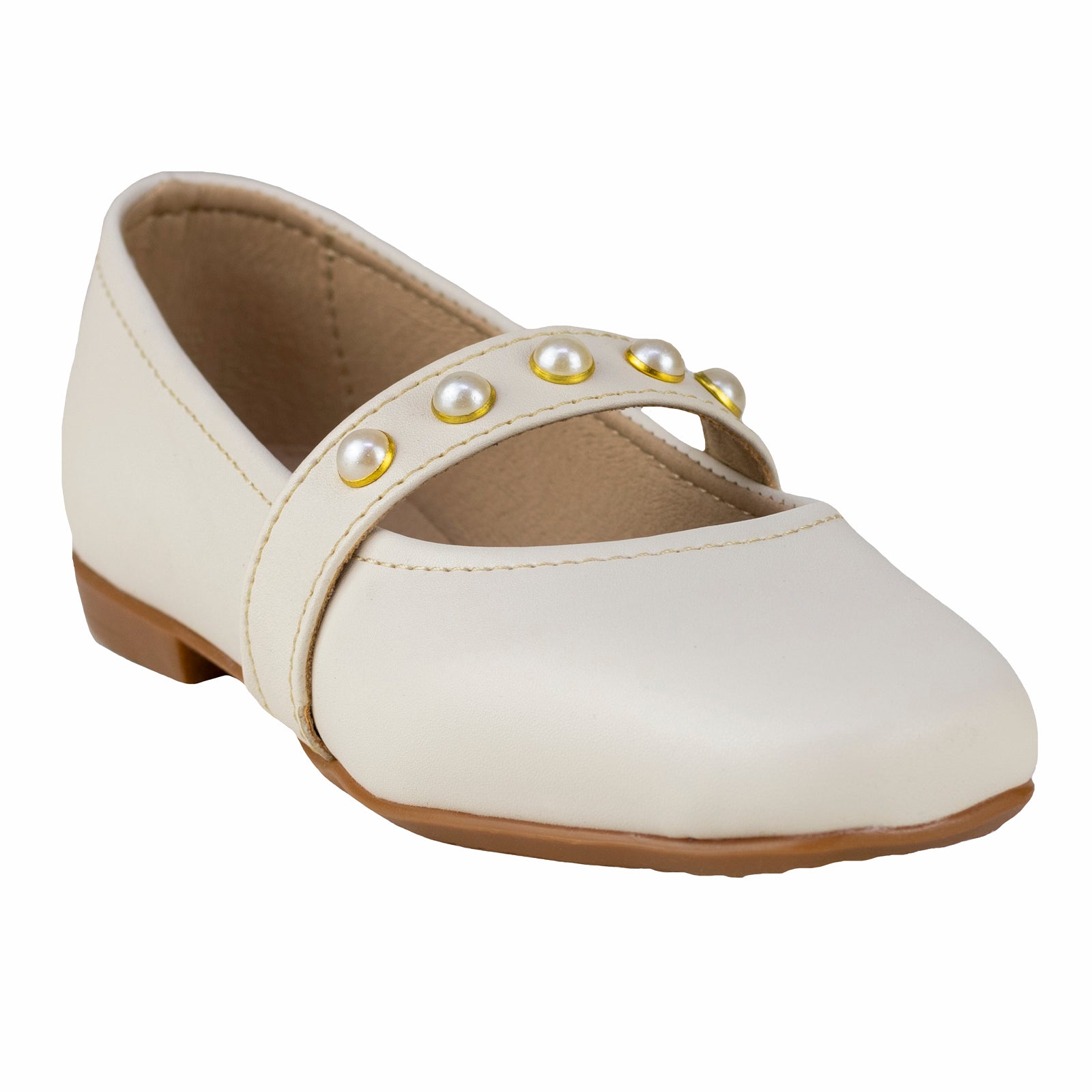 Ballerina Flat Para Niña Chabelo C941-A Latte 18-21.5
