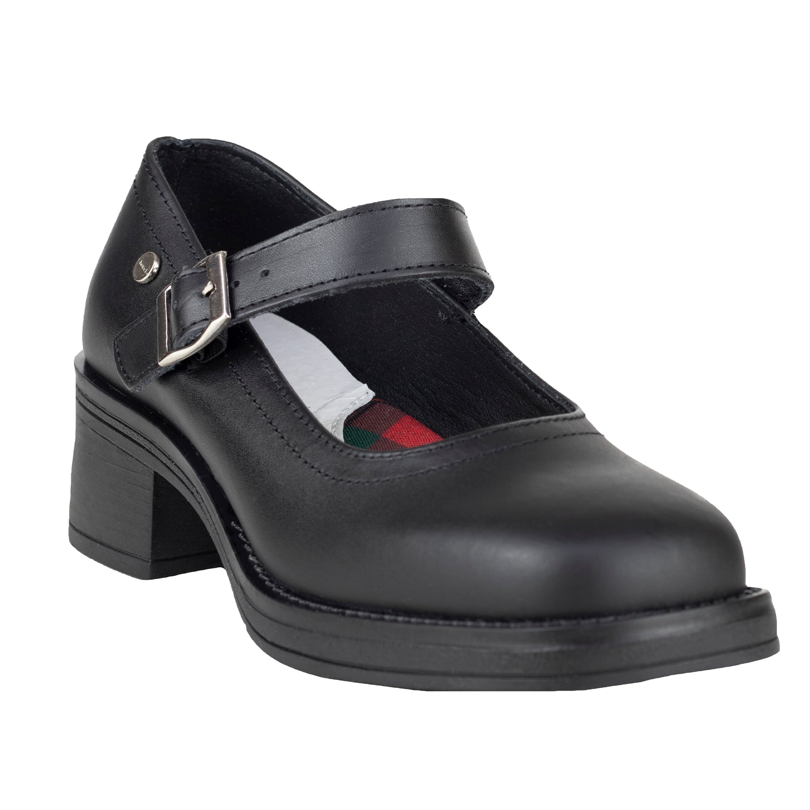 Zapato Tacón Escolar Para Niña Chabelo C954-A Negro 22-26