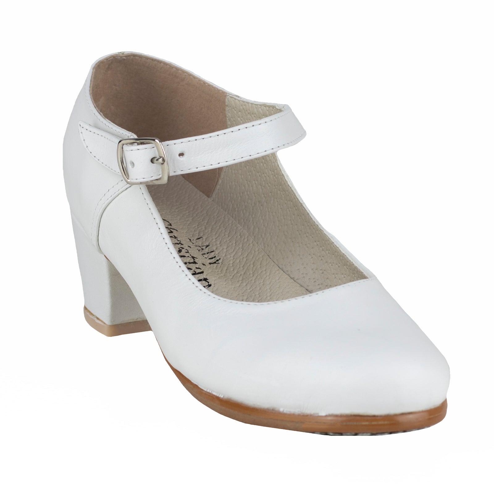 Zapato De Danza Para Dama Lady Christian 100 Blanco