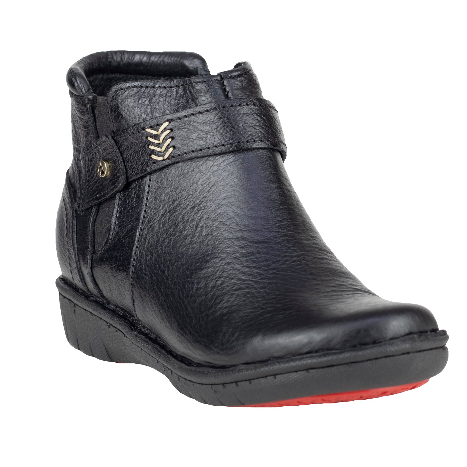 Botín Confort Casual Para Dama Lobo Solo 5860 Negro