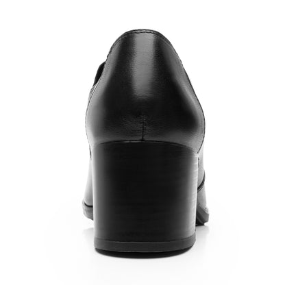 Zapato de Tacón Confort Casual Para Dama 137302 Negro