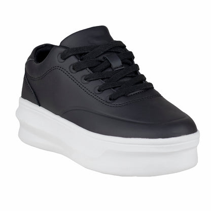 Tenis Suela Chunky Confort Para Dama Charly 1059971 Negro