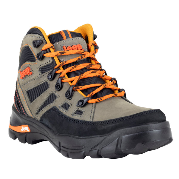 Bota Industrial Dieléctrica Tipo II + III PP+D Caballero Jeep Lugano 500 Gris Oxford