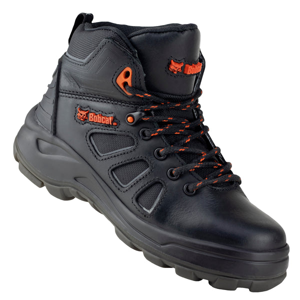 Bota Industrial Dieléctrica Tipo II + III PP+D Dama Bobcat Trench B1400 Negro