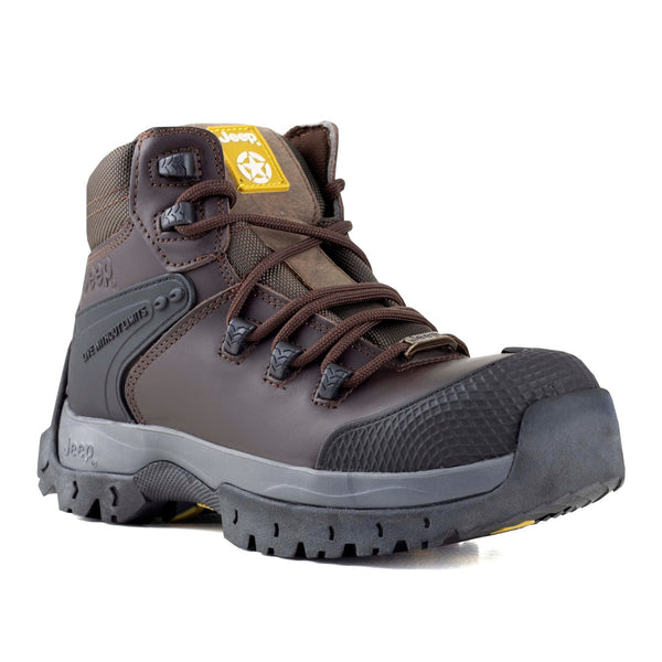 Bota Industrial Tipo II PP Caballero Jeep Wrangler 3560 Crazy Café