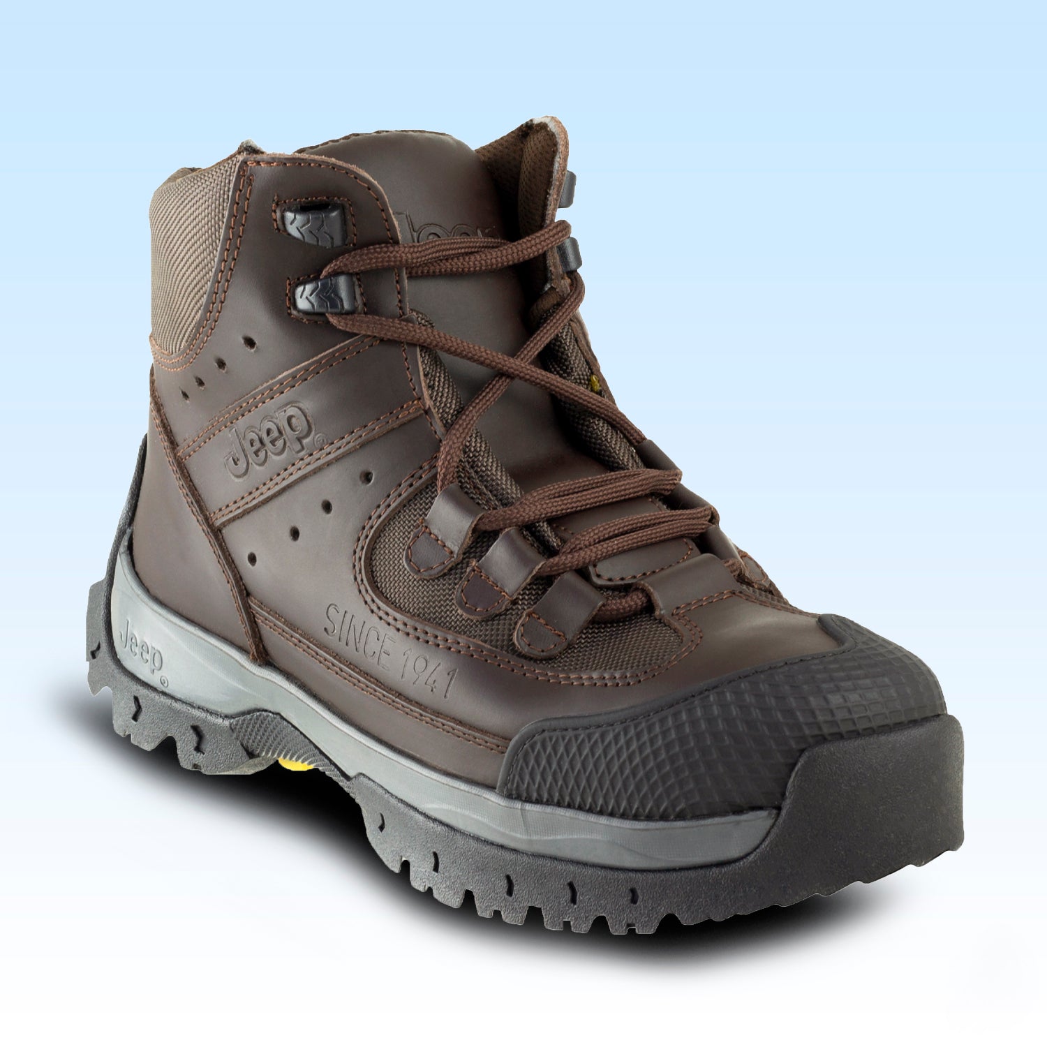Bota Industrial Para Caballero Jeep 3565 Café