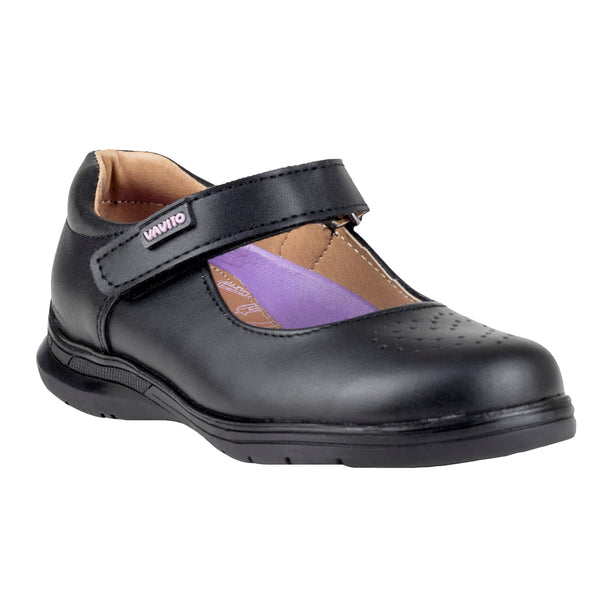 Zapato Escolar Niña Vavito 754006 Negro 22-26