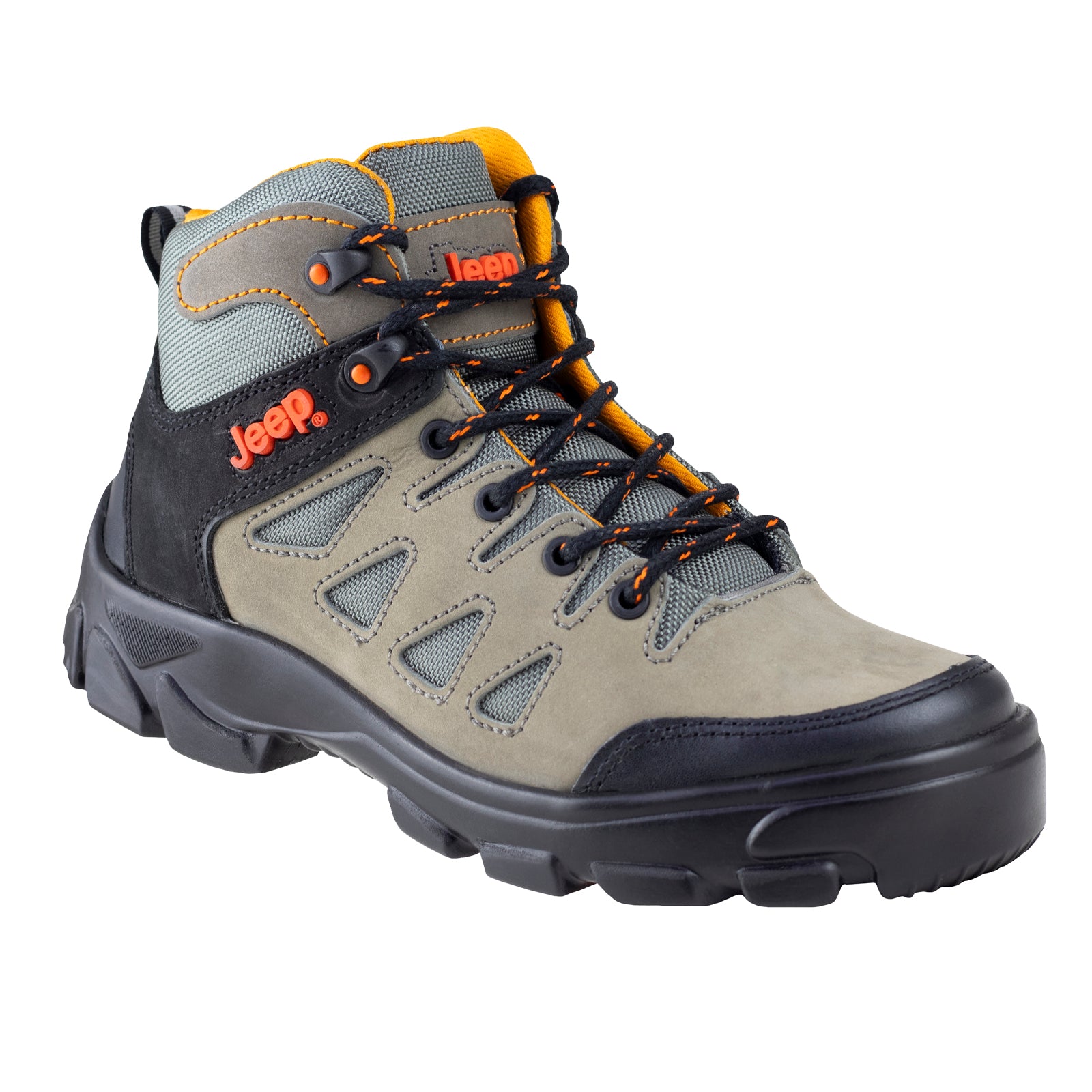 Bota Industrial Dieléctrica Tipo II + III PP+D Caballero Jeep 800 Gris