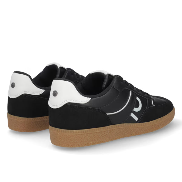 Tenis Chocolo Para Caballero Capa de Ozono 616301 Negro Blanco