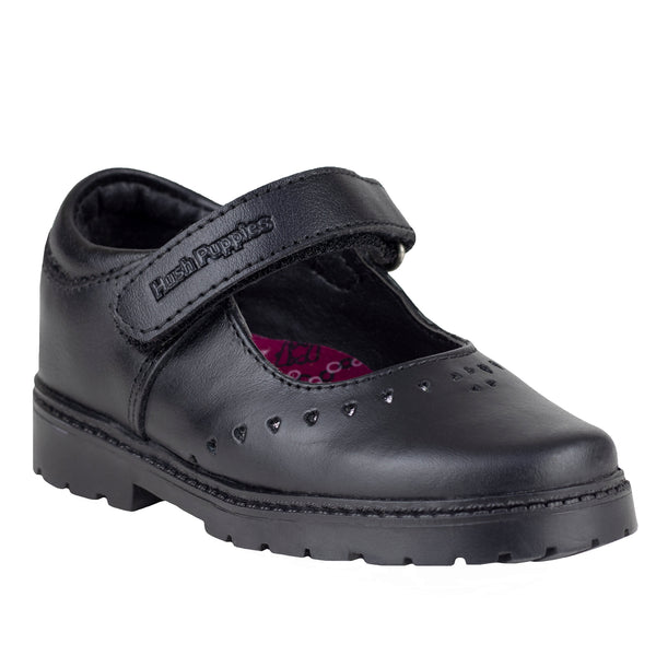 Zapato Escolar Niña Hush Puppies 1500 Negro