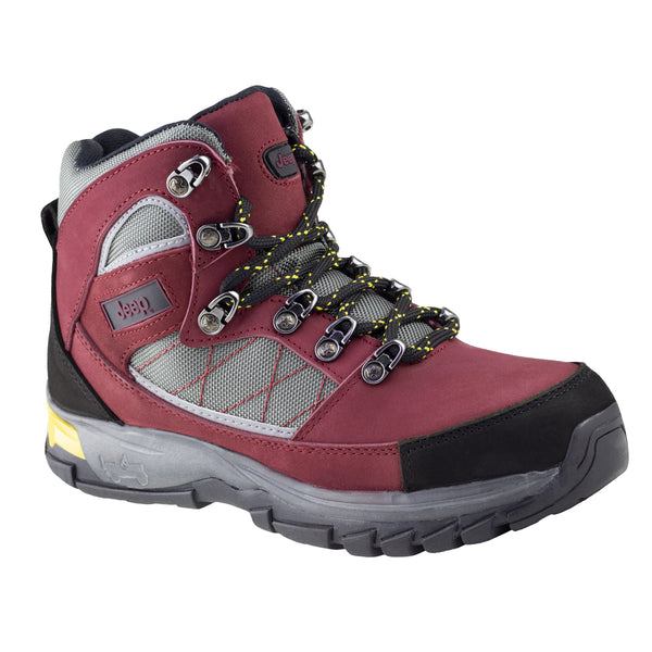 Bota Camping Caballero Jeep Cherokee 4506 Nobuck Tinto