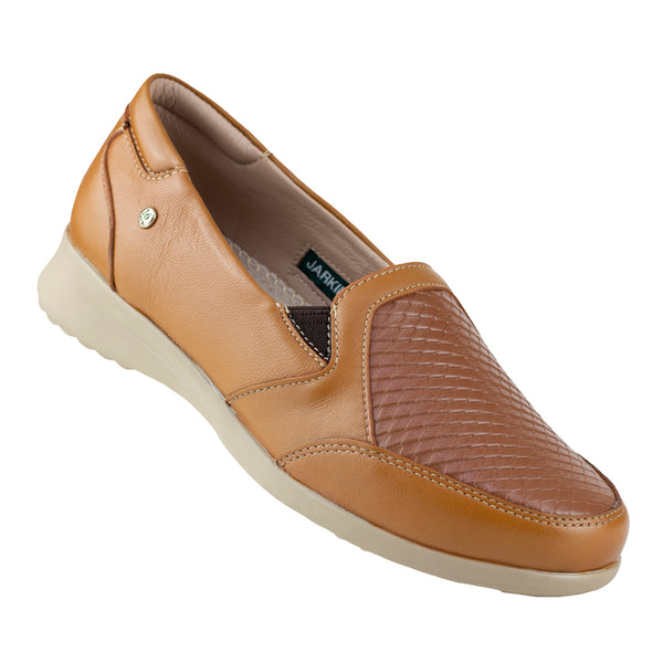 Zapato Mocasín Dama Jarking 317 Borrego Camello