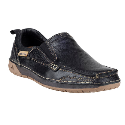 Zapato Mocasín Casual Para Caballero Lobo Solo 8982 Negro