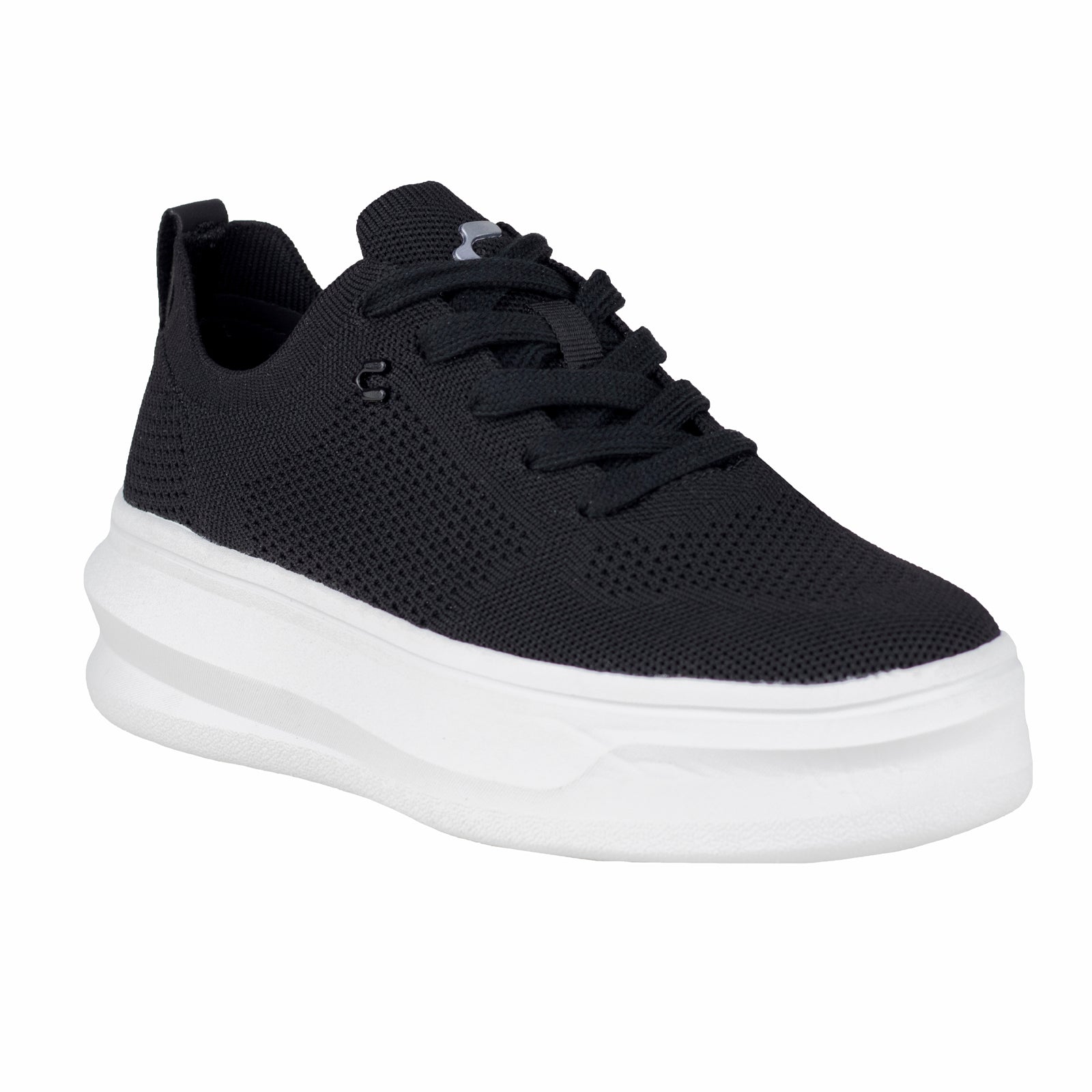 Tenis Confort Plataforma Para Dama Charly 1059936 Negro