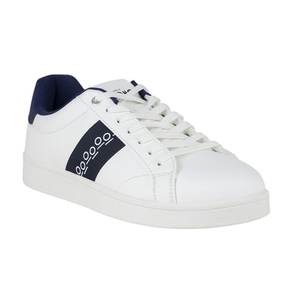 Tenis Casual Caballero Capa de Ozono 611701 Blanco Azul