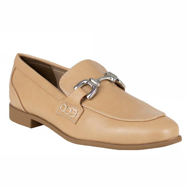 Mocasín Clásico Dama Salamandra 29701 Beige