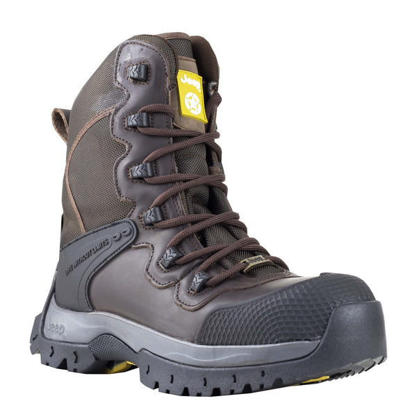 Bota Industrial Tippo II PP Caballero Jeep Wrangler 3561 Café