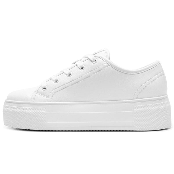 Tenis con Plataforma Dama Flexi Lina 125401 Blanco