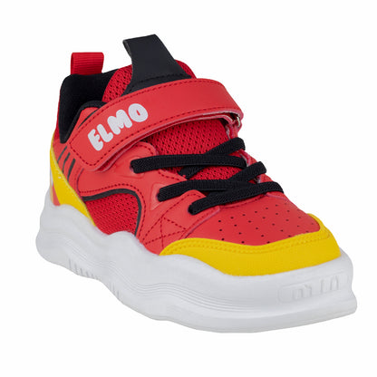 Tenis Urbano Plaza Sésamo Elmo Para Niño 27807-1B Rojo