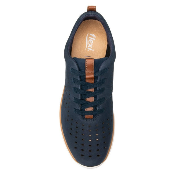 Tenis Casual Dama Flexi Beth 107602 Azul