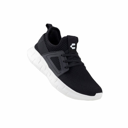 Tenis Charly Kairos Walking Unisex 1086009 Negro Blanco
