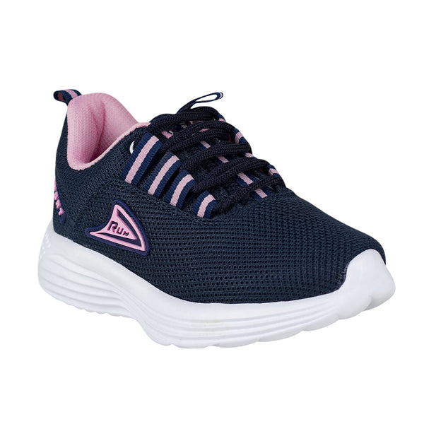 Tenis Deportivo Para Niña Run Premium 380 Marino Rosa