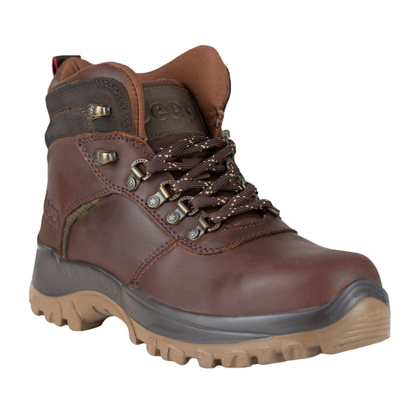 Bota Industrial Tipo II PP Hombre Jeep Titan 18000 Bronce