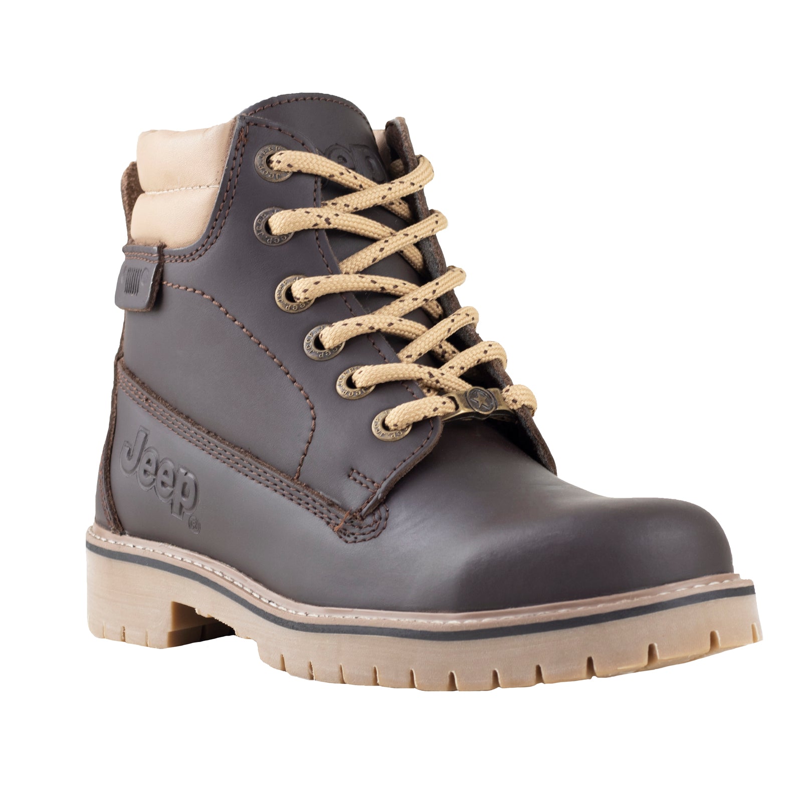 Bota Industrial Tipo II (PP) Dama Jeep Fleetvan 10750 Crazy Café