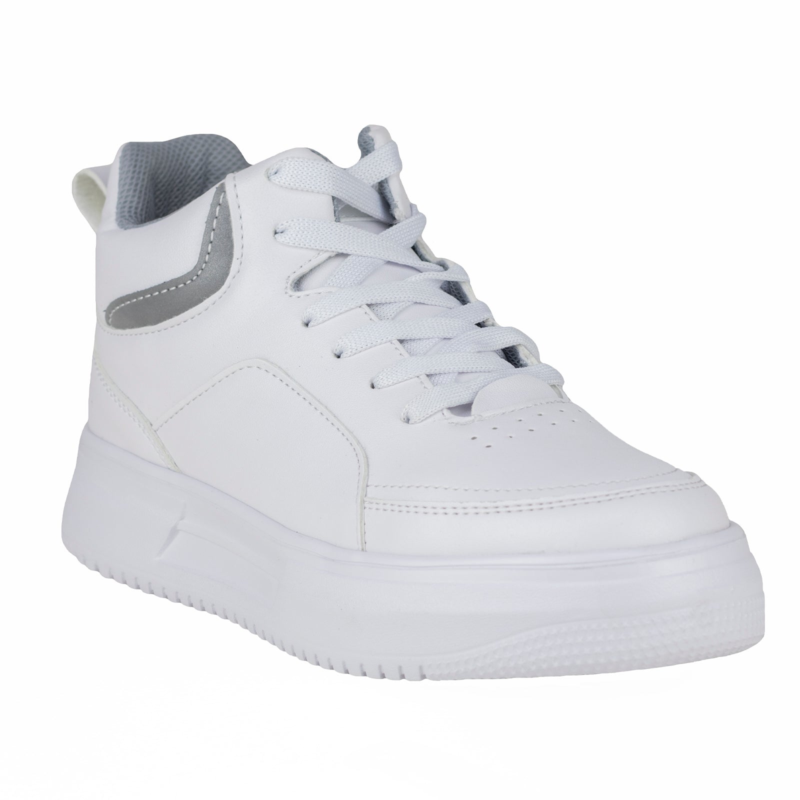 Tenis de Bota Escolar Para Niño Chabelo C1031-A Blanco 22-26.5