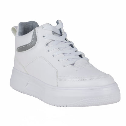 Tenis de Bota Escolar Para Niño Chabelo C1031-A Blanco 22-26.5