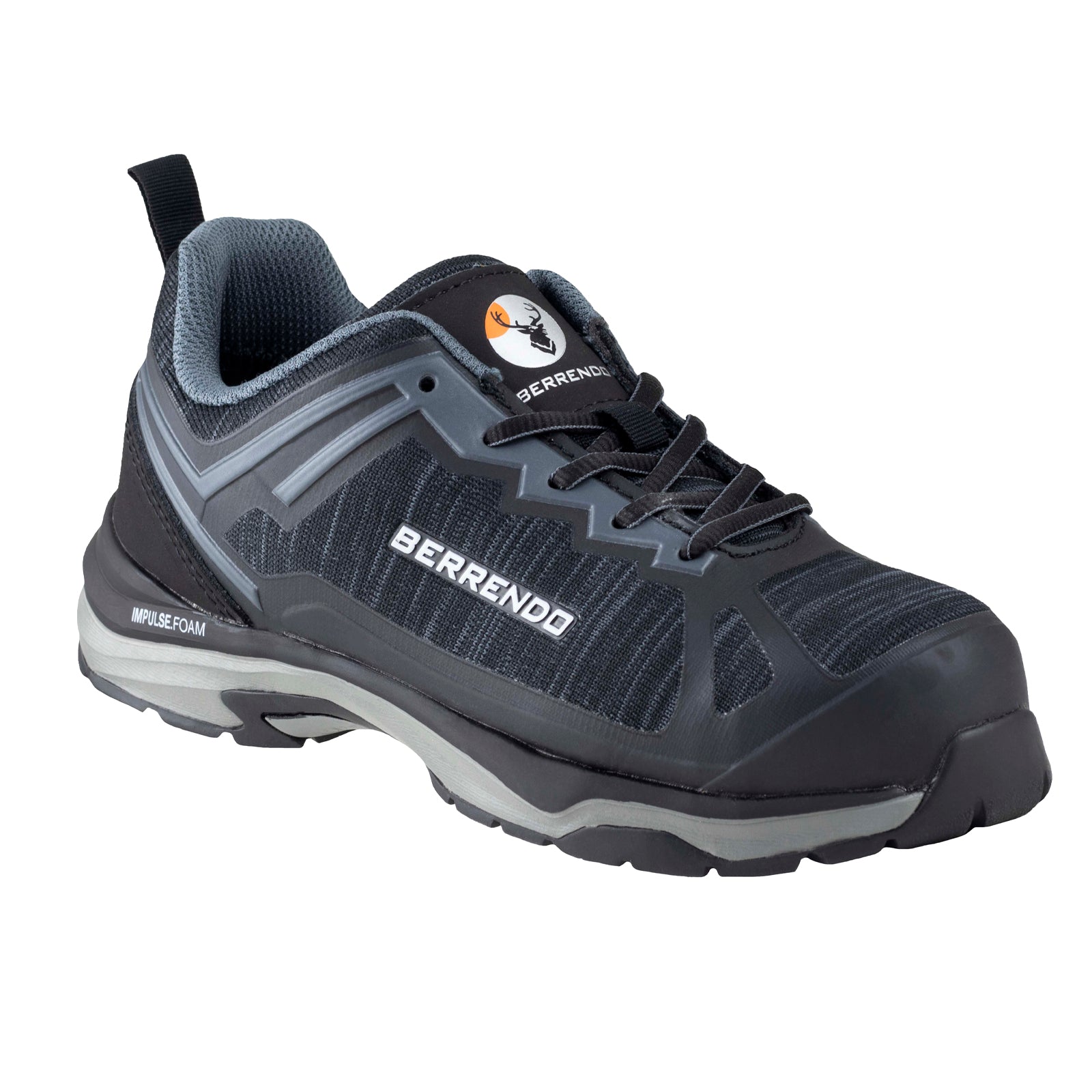 Tenis Industrial Tipo II (PP) Caballero Berrendo 7709 Negro