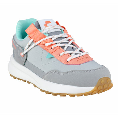 Tenis Running Para Niña Charly 1098542 Gris Rosa