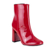 Botin Con Tacón Dama Lady Paulina Lotta 10504 Campari Charol