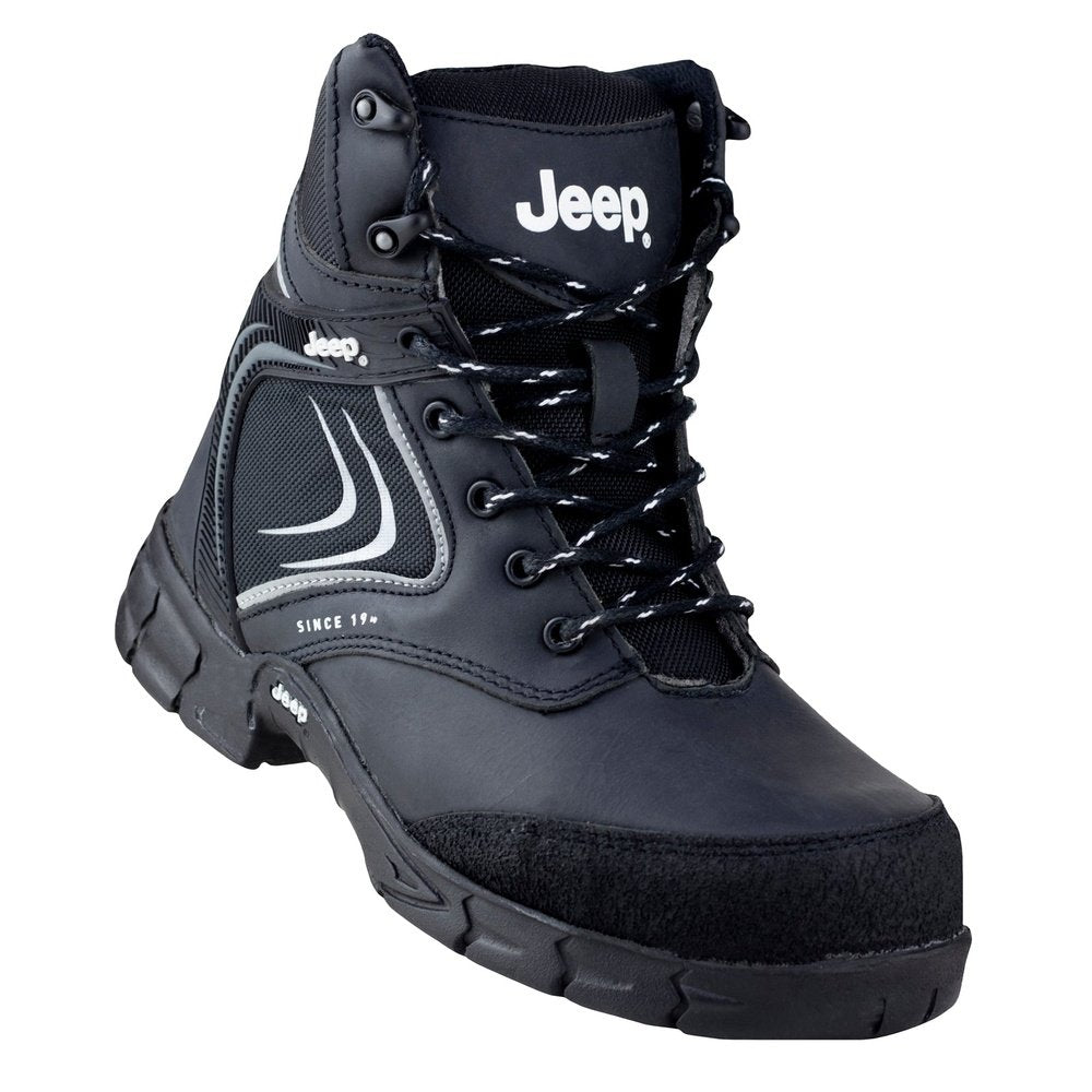Bota Industrial Hombre Jeep Casquillo 5107 Negro Poliamida