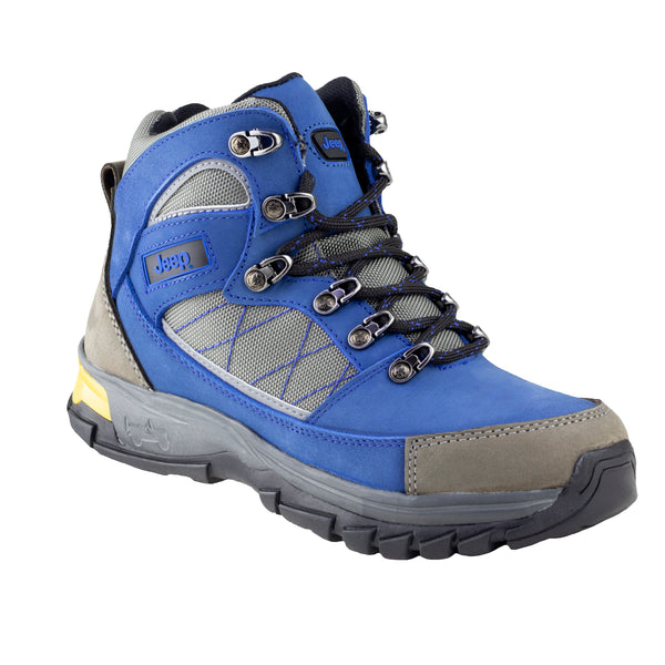 Bota Camping Caballero Jeep Cherokee 4506 Nobuck Azul