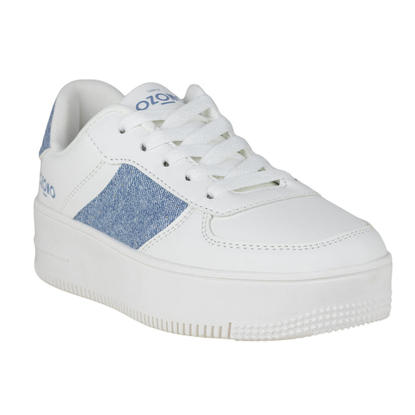 Tenis Urbano Plataforma Dama Capa De Ozono 610901 Denim