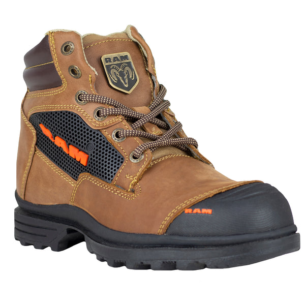 Bota Industrial Tipo II PP Caballero RAM 9403 Avellana