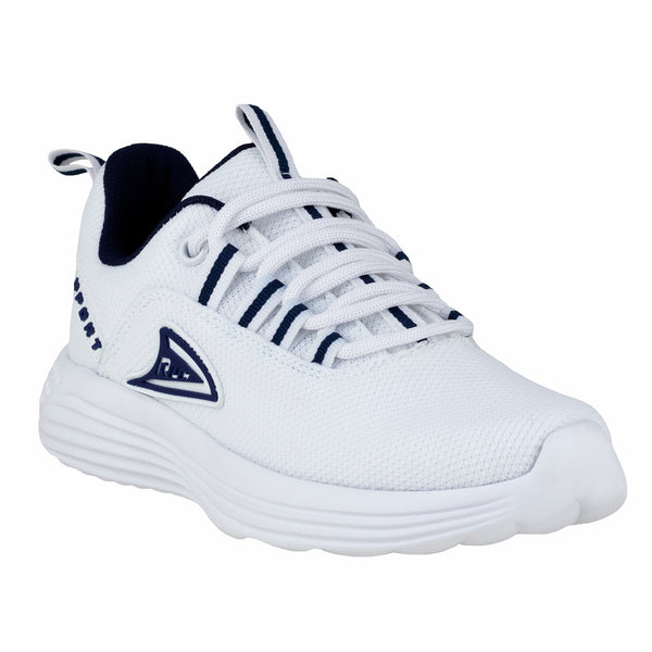 Tenis Running Moda Dama Caballero Up Sport 380 Blanco Marino