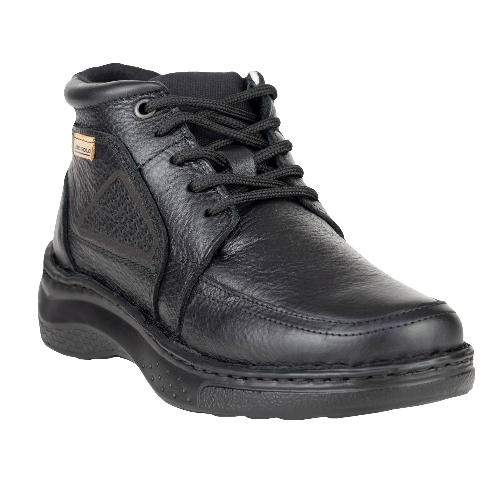 Bota Semivestir Casual Para Caballero Lobo Solo 9028 Negro