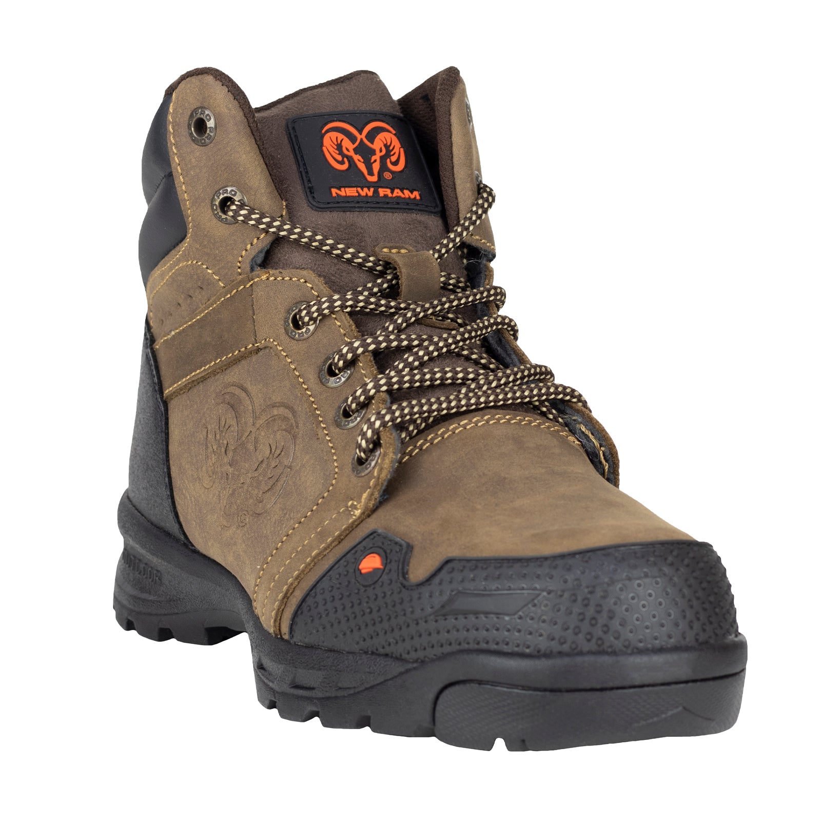 Bota Industrial Tipo II (PP) Caballero RAM 9253 Tabaco