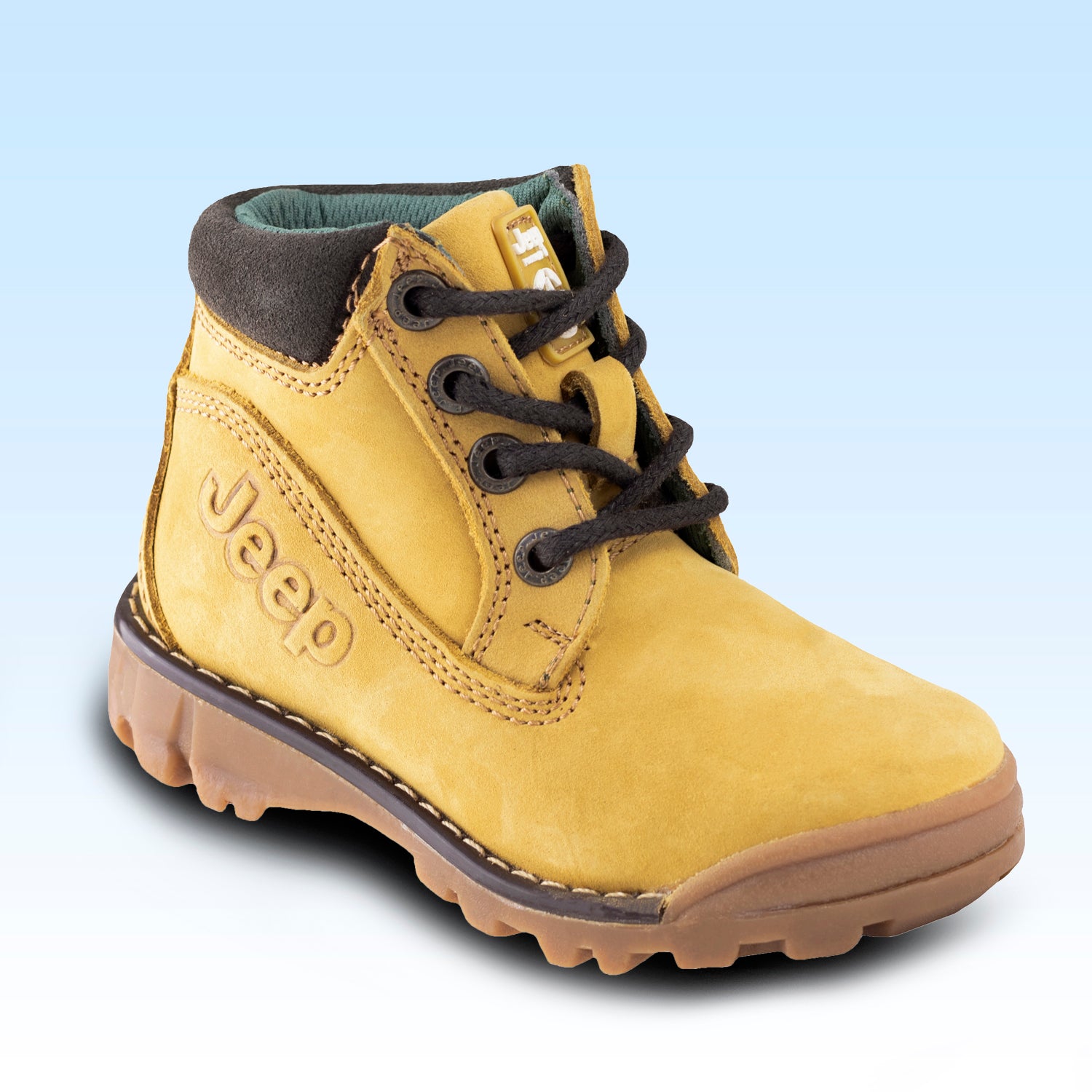 Bota Casual Niño Jeep Commander 15522 Nobuck Miel