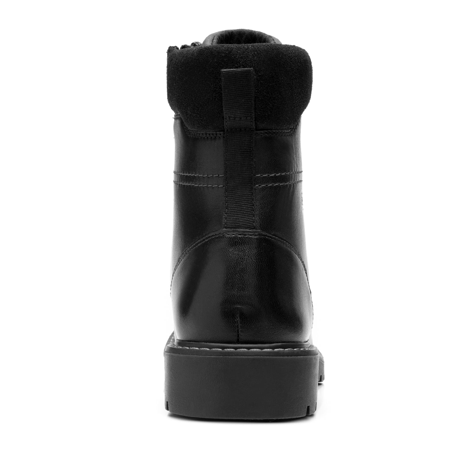 Bota Estilo Militar Con Cierre Lateral Casual Para Dama Flexi 37826 Negro