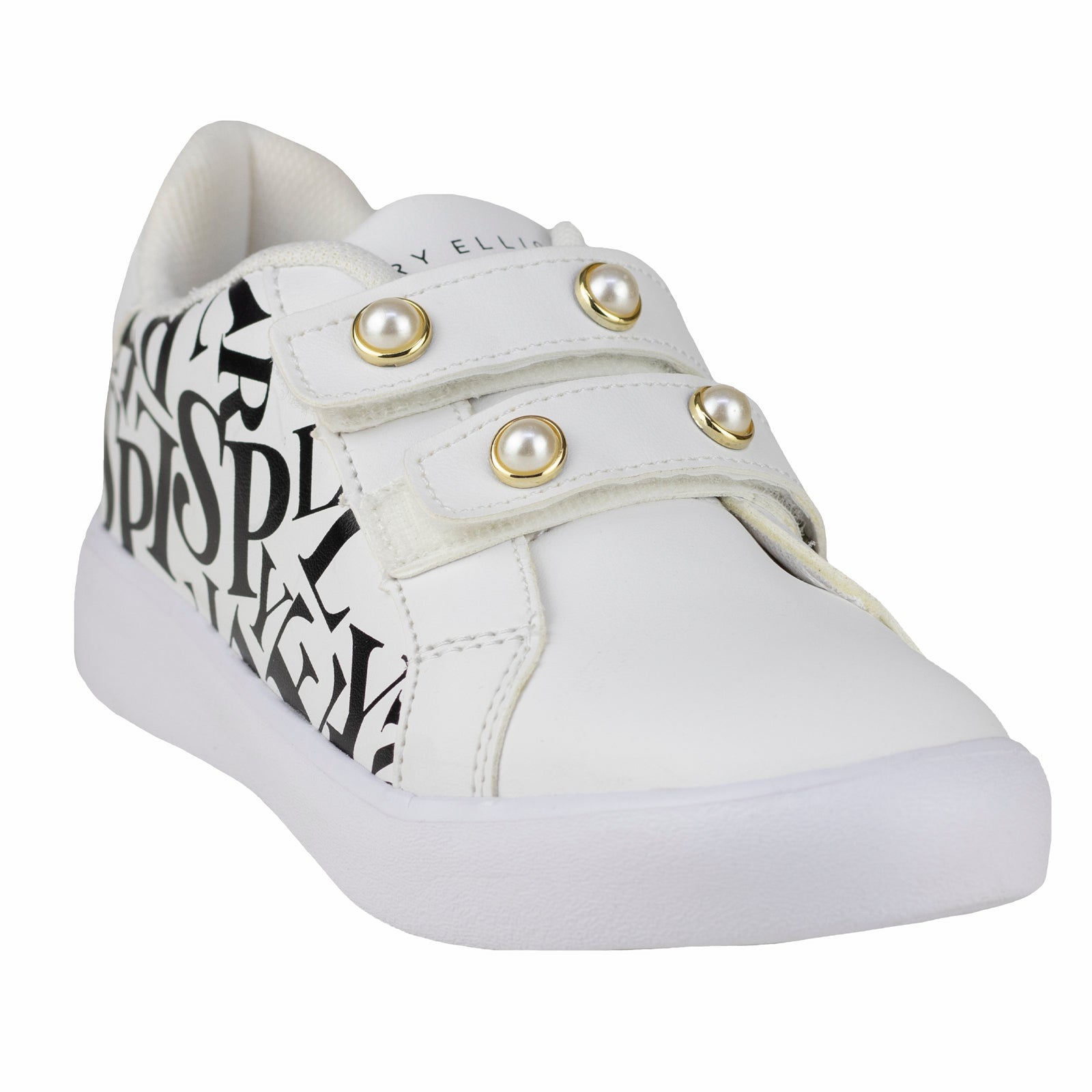 Tenis Con Velcro Para Dama Perry Ellis 2004 Blanco