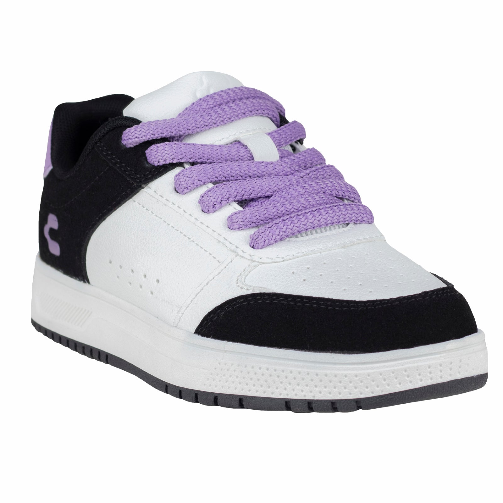 Tenis Casual Urbano Para Dama Charly 1043164 Blanco Lila