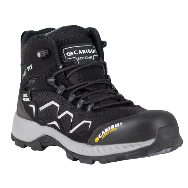 Bota Camping Unisex Caribu Adventure 324 Negro